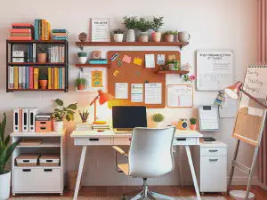 12+ Genius Home Office Organization Ideas That Will Skyrocket Your Productivity